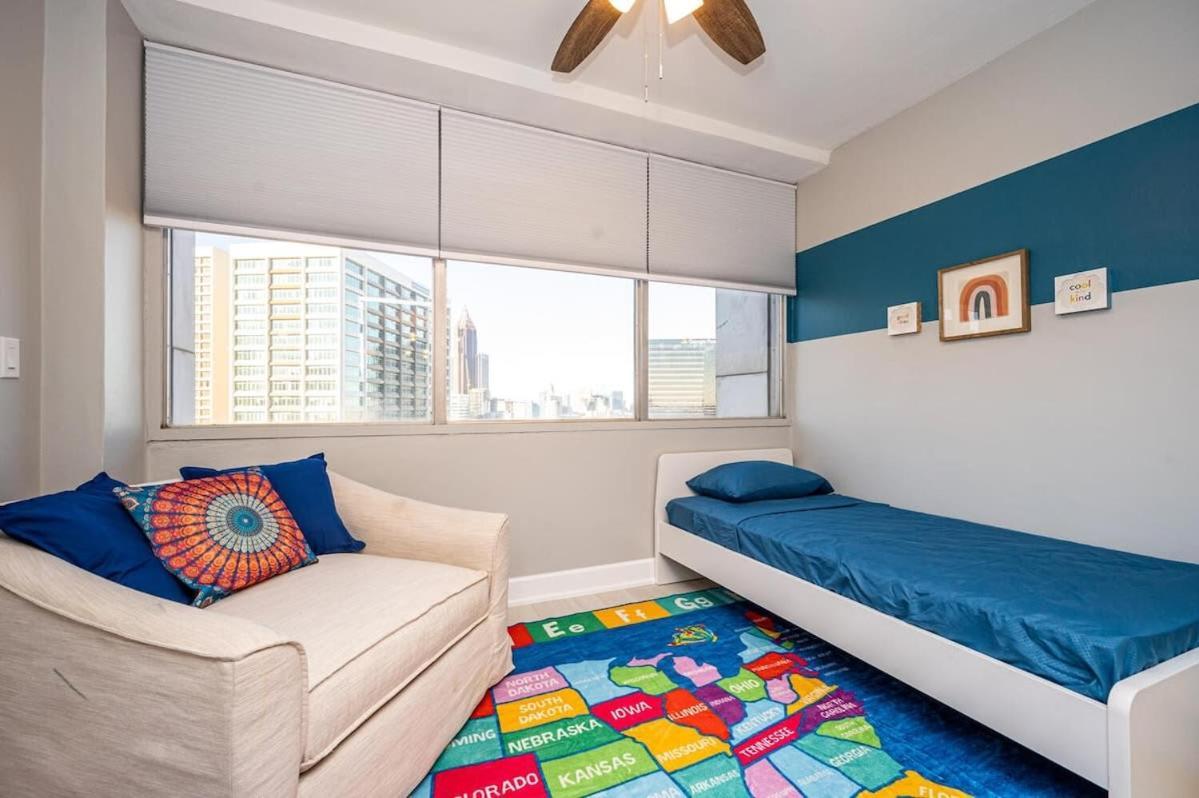 Downtown Atl Condo Onsite Parking King Bed & Bonus Room Lm1901 Atlanta Esterno foto