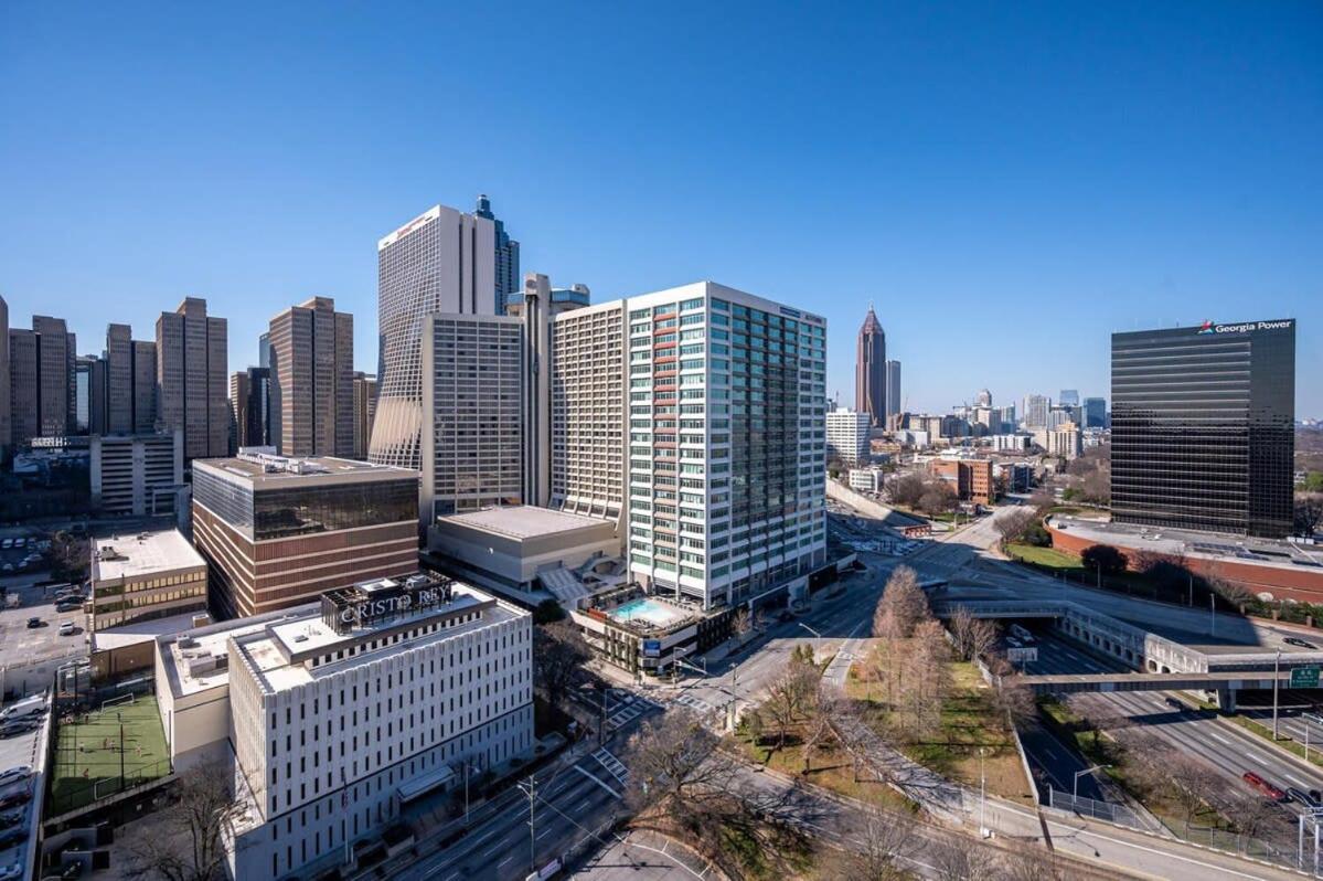 Downtown Atl Condo Onsite Parking King Bed & Bonus Room Lm1901 Atlanta Esterno foto