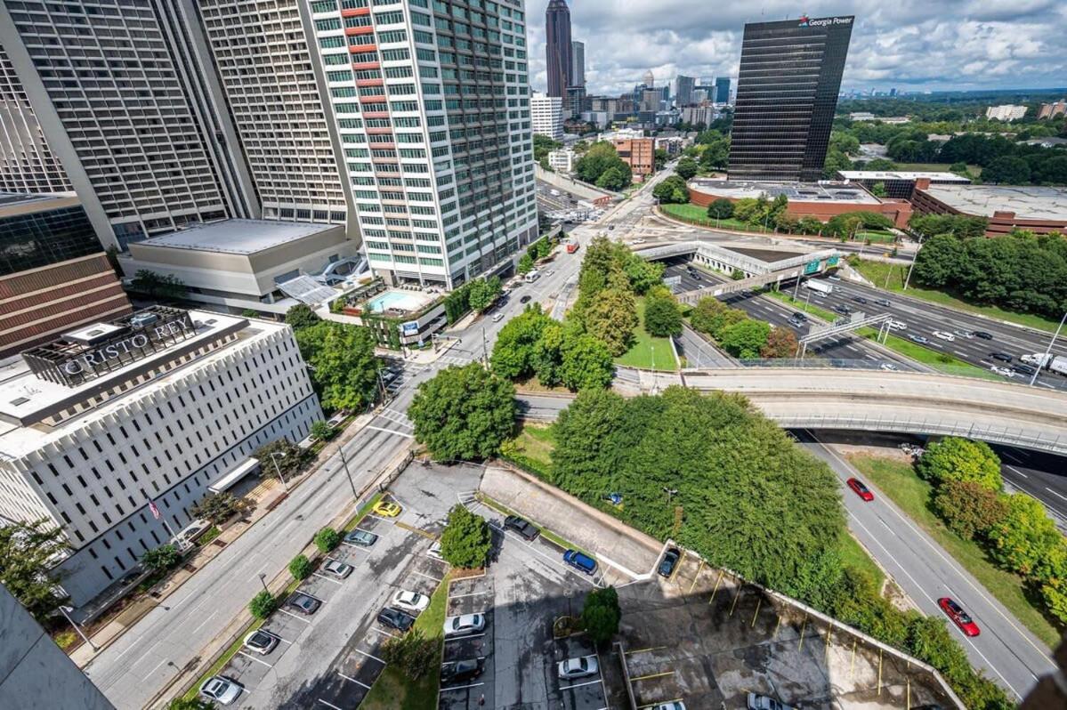 Downtown Atl Condo Onsite Parking King Bed & Bonus Room Lm1901 Atlanta Esterno foto